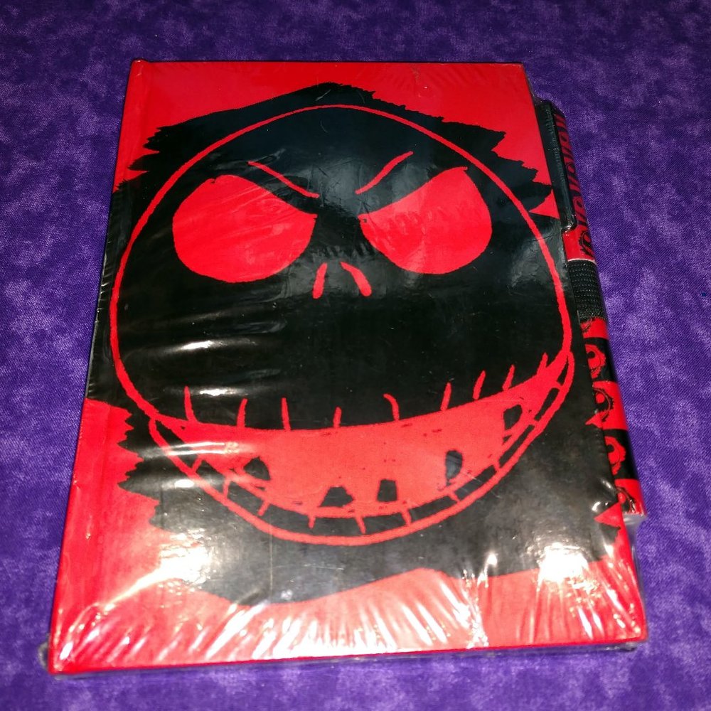 NWT Nightmare Before Christmas Jack 5x7 journal & pen
